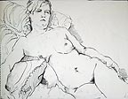 Nude Resting Charcoal